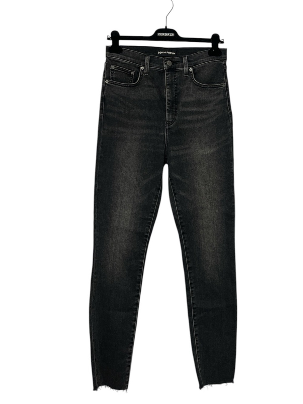 🆕 Aritzia DENIM FORUM The Lola High Rise Skinny Raw Hem Jeans